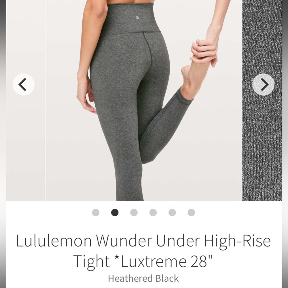 Lululemon Wunder Under High-Rise Tight *Luxtreme 28" Sizes 0 and 4